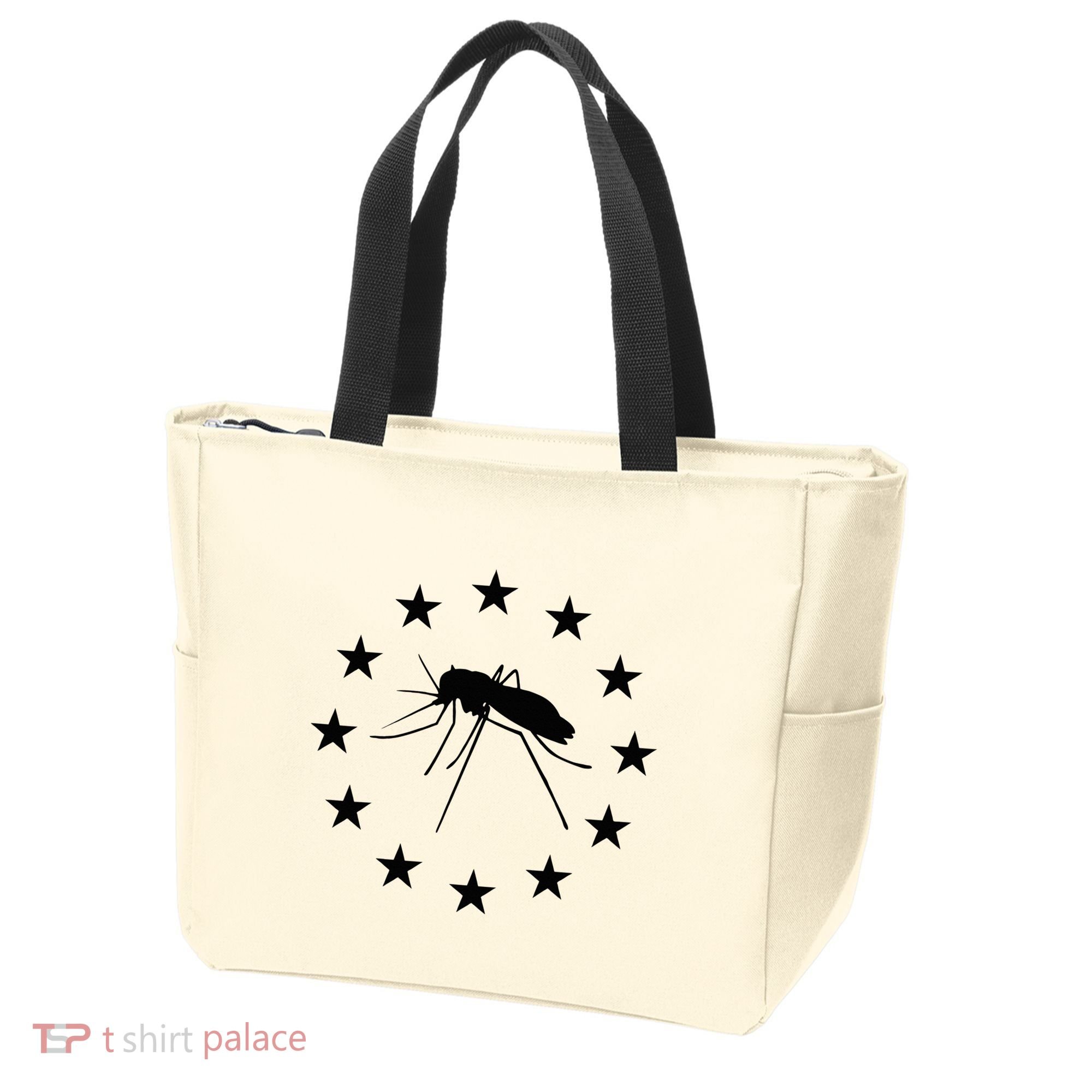 Mosquito Mississippi Flag Tote Bag