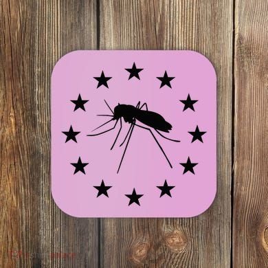 Mosquito Mississippi Flag Coaster