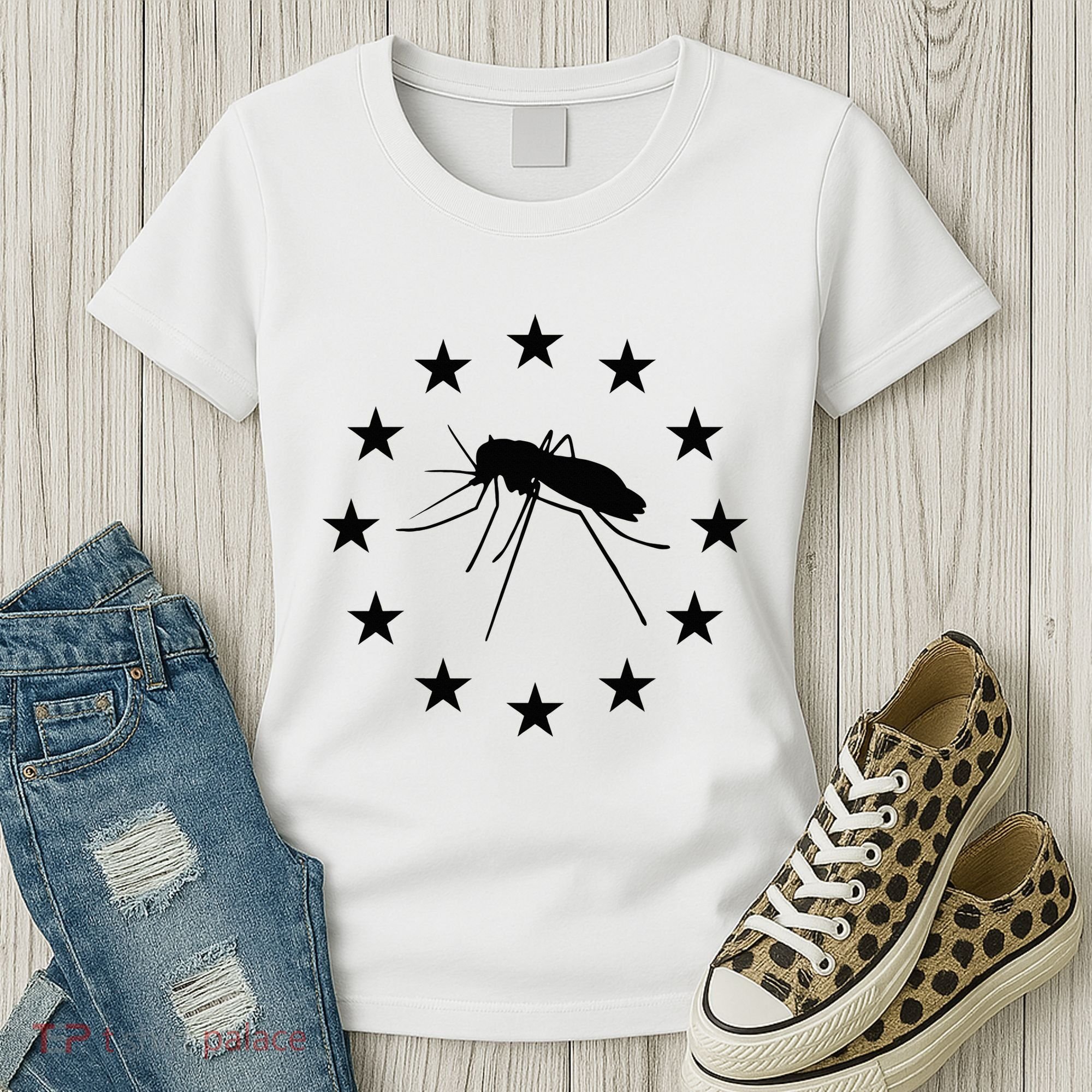 Mosquito Mississippi Flag Women's T-Shirt