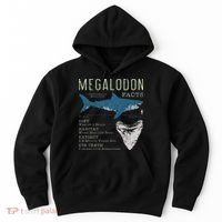 Megalodon Meg Facts Funny Shark Lover Gift Hoodie thumb 0