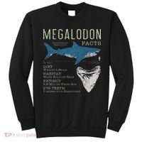 Megalodon Meg Facts Funny Shark Lover Gift Sweatshirt thumb 0