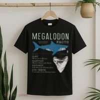 Megalodon Meg Facts Funny Shark Lover Gift T-Shirt thumb 2
