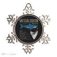 Megalodon Meg Facts Funny Shark Lover Gift Ornament thumb 0