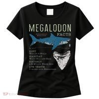 Megalodon Meg Facts Funny Shark Lover Gift Women's T-Shirt thumb 0