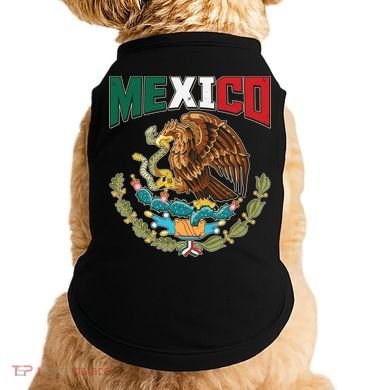 Mexico Mexican Flag Eagle And Snake Doggie Tank