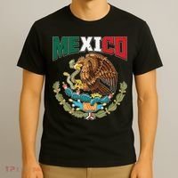 Mexico Mexican Flag Eagle And Snake T-Shirt thumb 3