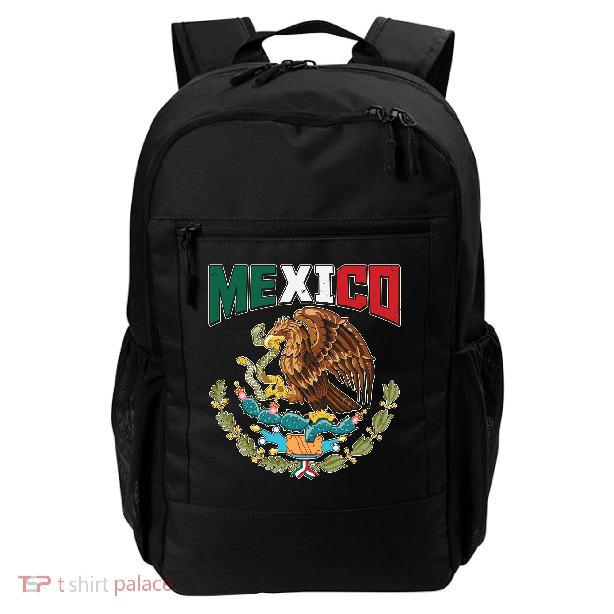 Mexico Mexican Flag Eagle And Snake Backpack