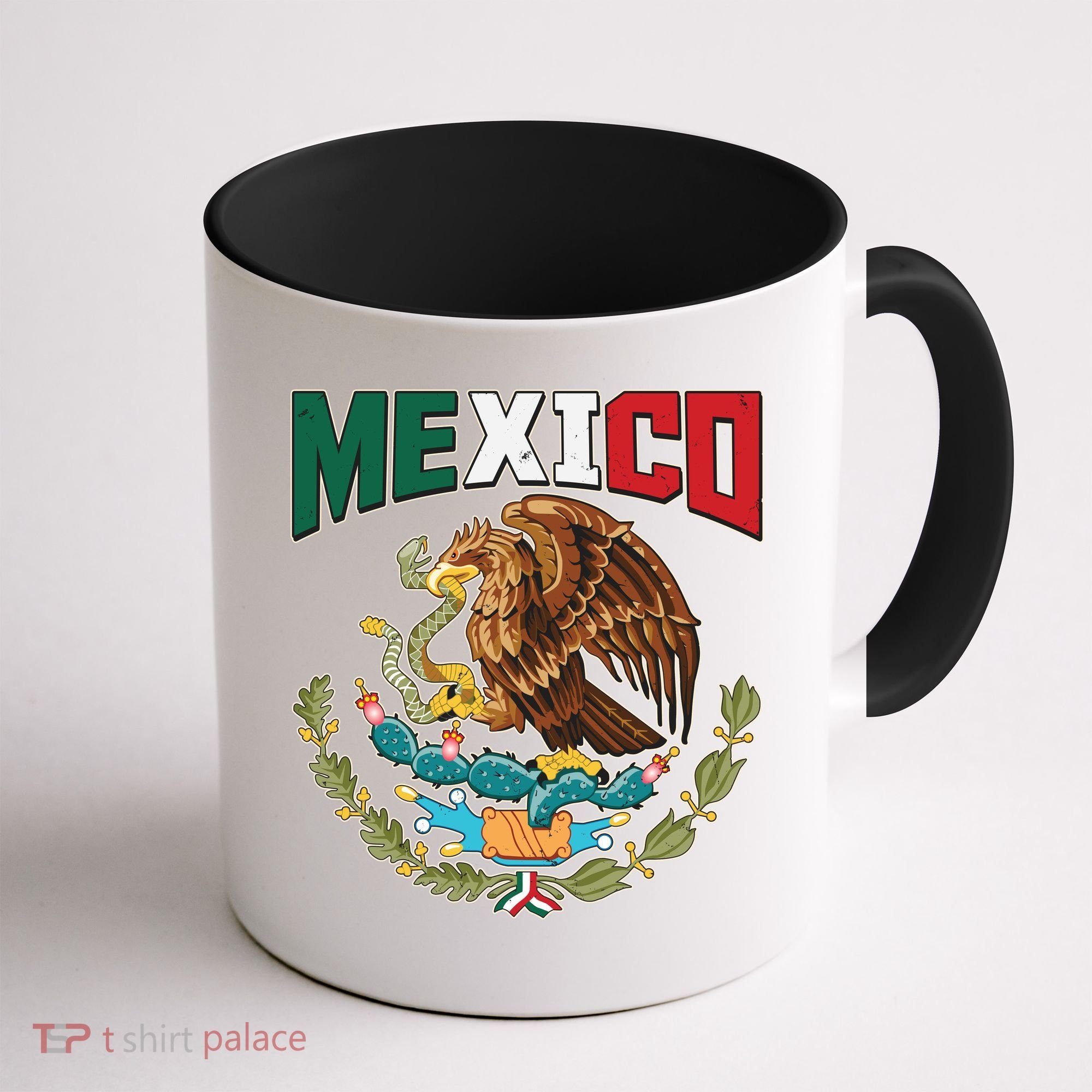 Mexico Mexican Flag Eagle And Snake Coffee Mug