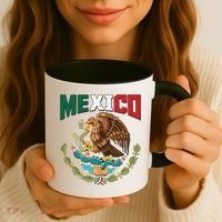 Mexico Mexican Flag Eagle And Snake Coffee Mug thumb 3