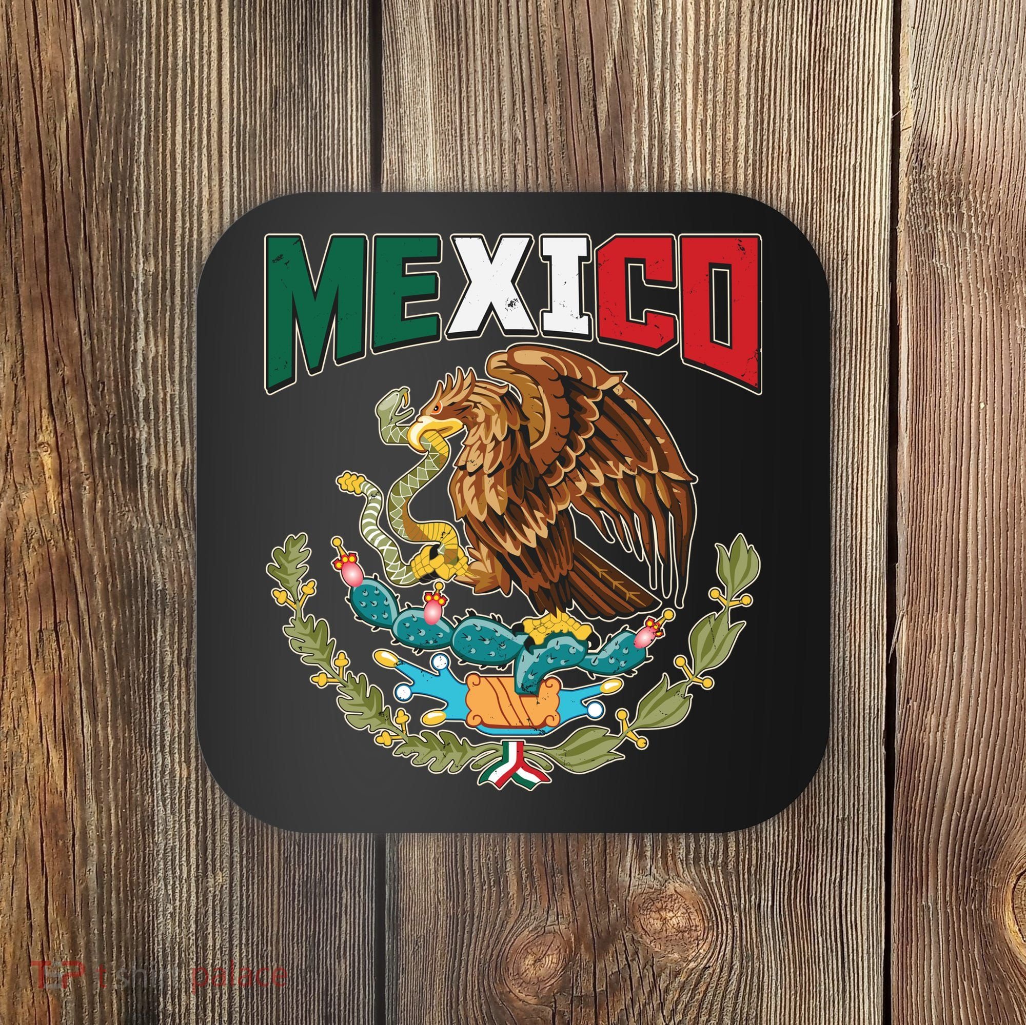 Mexico Mexican Flag Eagle And Snake Coaster