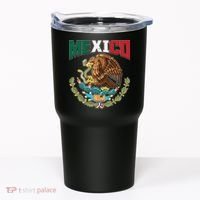 Mexico Mexican Flag Eagle And Snake Tumbler thumb 0