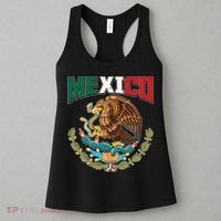 Mexico Mexican Flag Eagle And Snake Women's Tank Top thumb 3