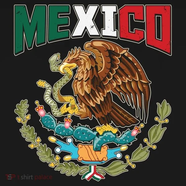 Mexico Mexican Flag Eagle And Snake Women's Tank Top