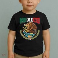Mexico Mexican Flag Eagle And Snake Toddler T-Shirt thumb 2