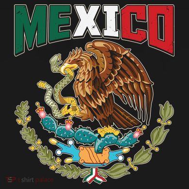 Mexico Mexican Flag Eagle And Snake Toddler T-Shirt