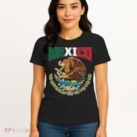 Mexico Mexican Flag Eagle And Snake Women's T-Shirt thumb 4