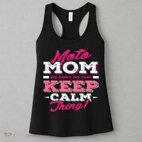 Moto Mom Funny Motocross Dirt Bike Women's Tank Top thumb 3