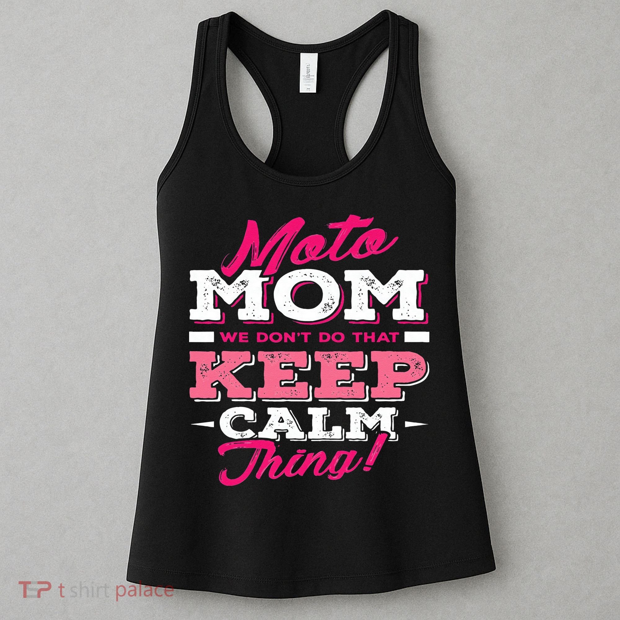 Moto Mom Funny Motocross Dirt Bike Women's Tank Top