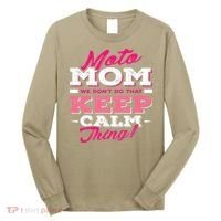 Moto Mom Funny Motocross Dirt Bike Long Sleeve Shirt thumb 0
