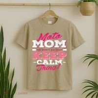 Moto Mom Funny Motocross Dirt Bike T-Shirt thumb 2