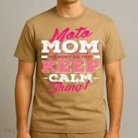 Moto Mom Funny Motocross Dirt Bike T-Shirt thumb 3