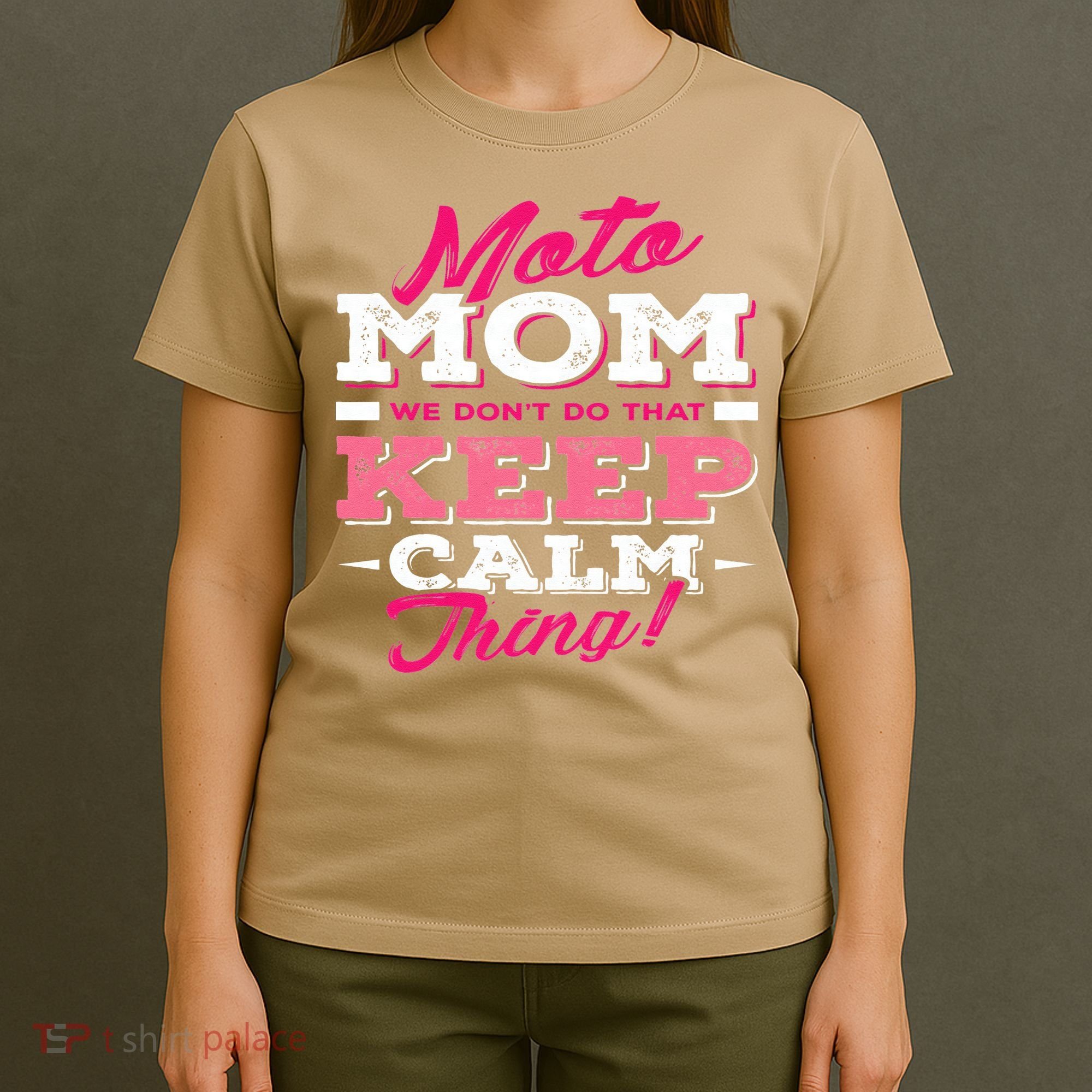 Moto Mom Funny Motocross Dirt Bike T-Shirt