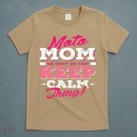 Moto Mom Funny Motocross Dirt Bike T-Shirt thumb 5