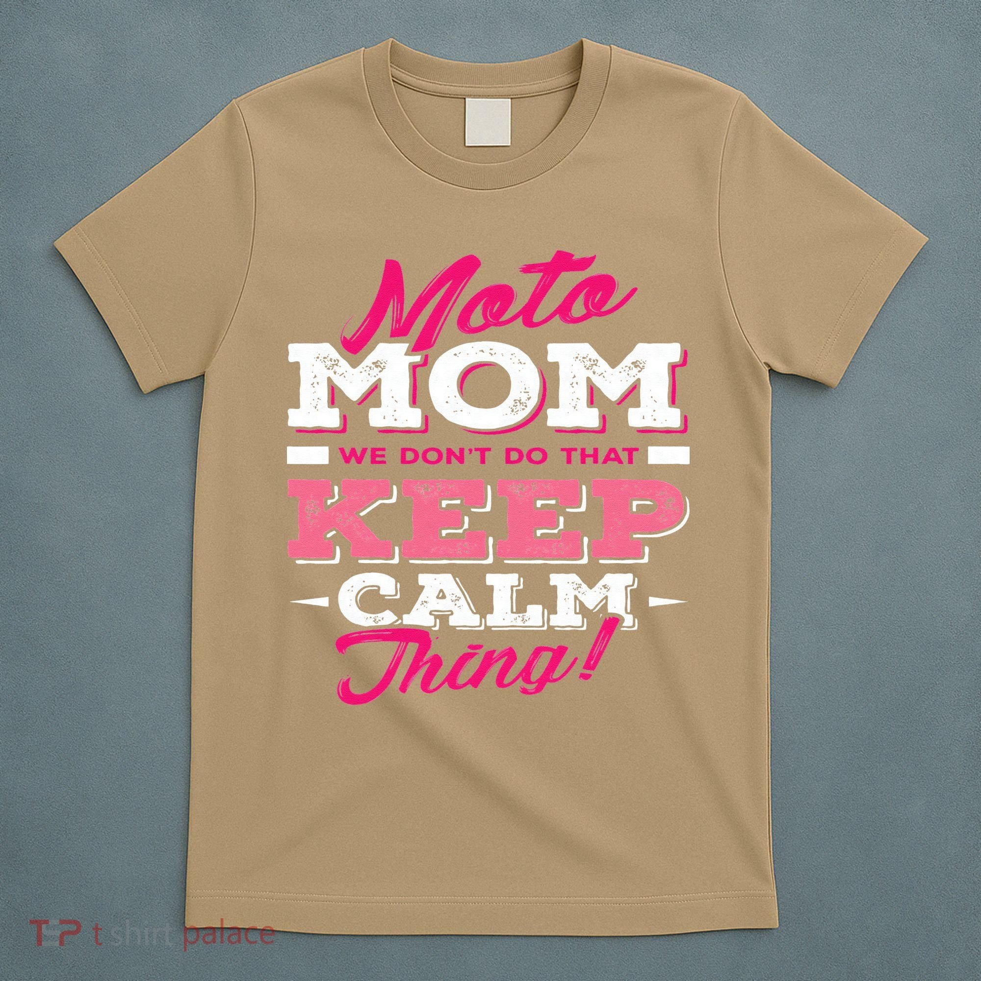 Moto Mom Funny Motocross Dirt Bike T-Shirt