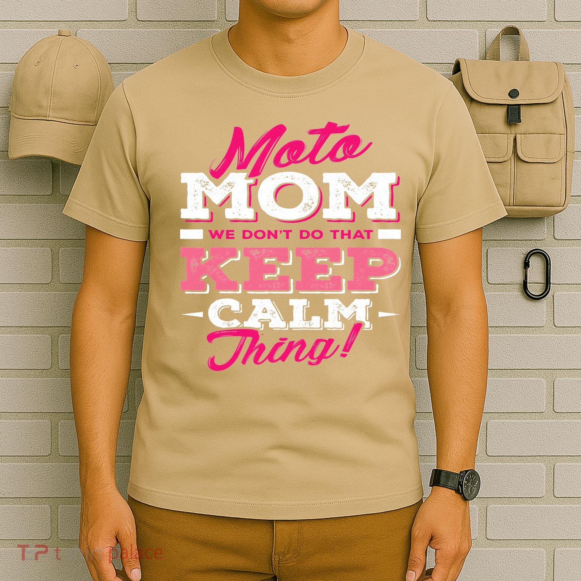 Moto Mom Funny Motocross Dirt Bike T-Shirt