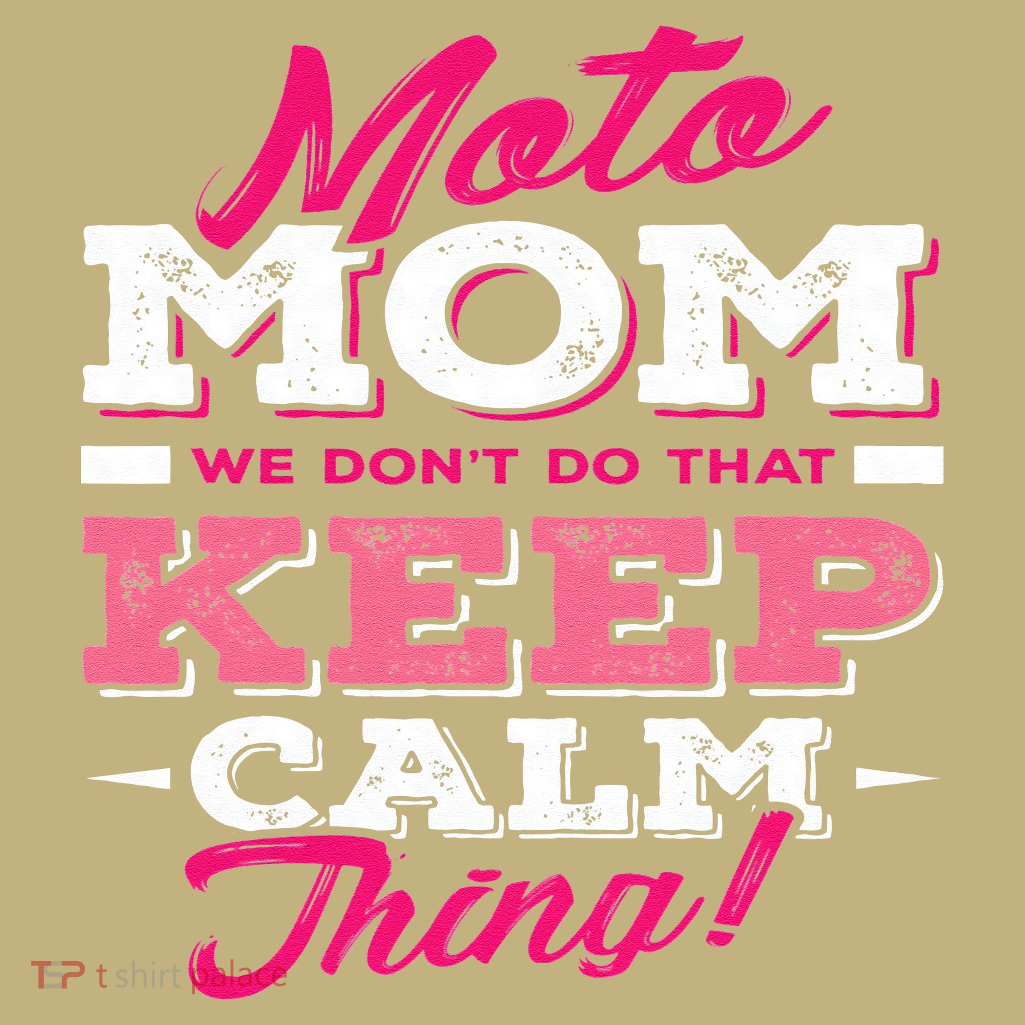 Moto Mom Funny Motocross Dirt Bike T-Shirt