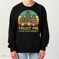 Morel Mushroom Funny Foraging Morels Hunters Women's Sweatshirt thumb 0