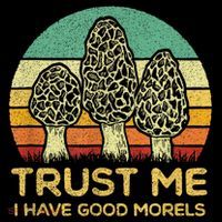 Morel Mushroom Funny Foraging Morels Hunters Women's Hoodie thumb 2