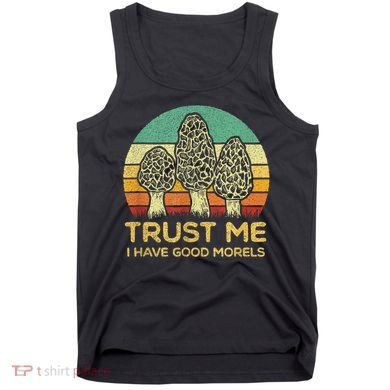 Morel Mushroom Funny Foraging Morels Hunters Tank Top