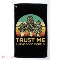 Morel Mushroom Funny Foraging Morels Hunters Golf Towel thumb 0