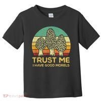 Morel Mushroom Funny Foraging Morels Hunters Toddler T-Shirt thumb 0