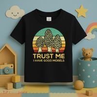 Morel Mushroom Funny Foraging Morels Hunters Toddler T-Shirt thumb 3