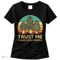 Morel Mushroom Funny Foraging Morels Hunters Women's T-Shirt thumb 0