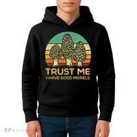 Morel Mushroom Funny Foraging Morels Hunters Kids Hoodie thumb 4