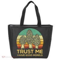 Morel Mushroom Funny Foraging Morels Hunters Tote Bag thumb 0