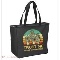 Morel Mushroom Funny Foraging Morels Hunters Tote Bag thumb 2