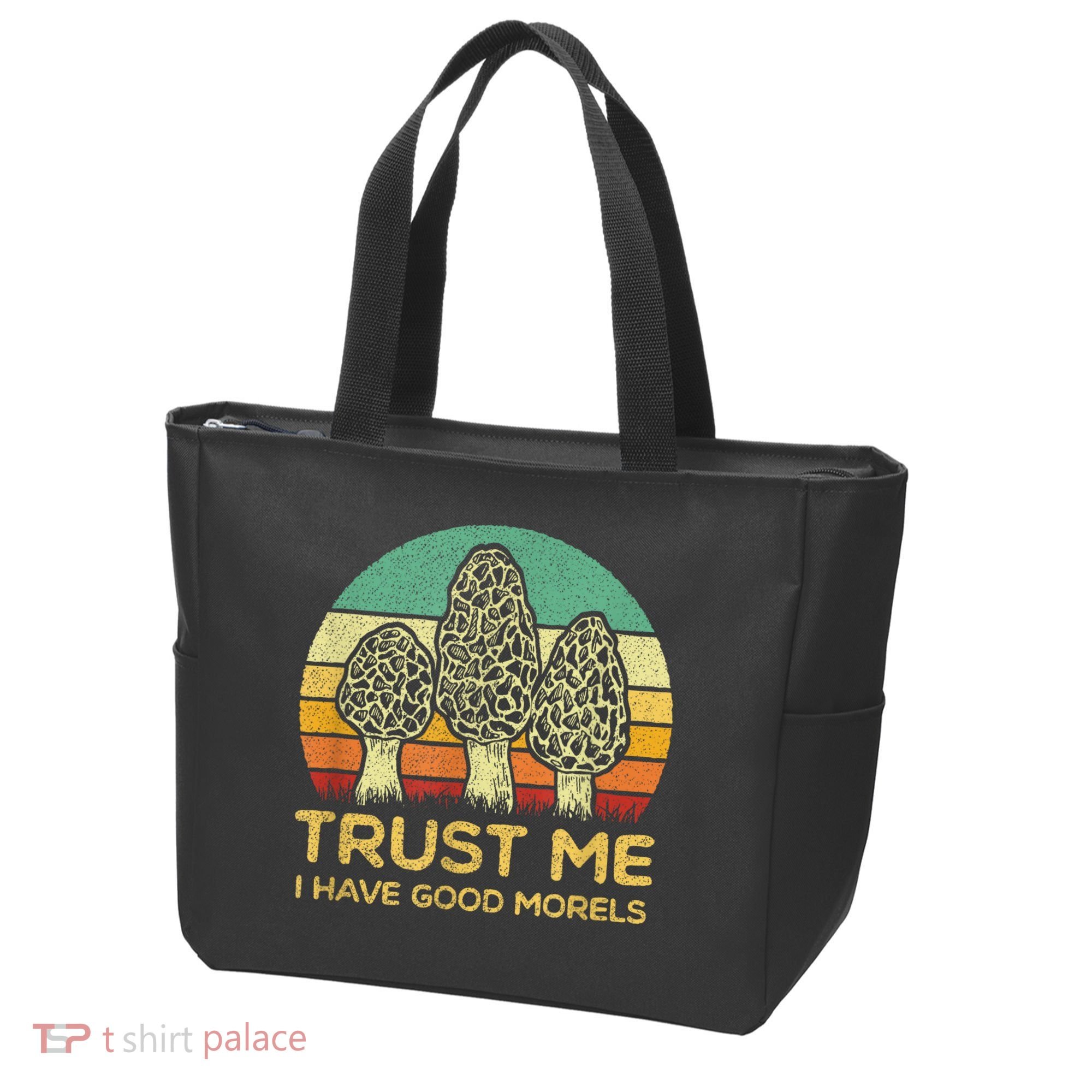 Morel Mushroom Funny Foraging Morels Hunters Tote Bag