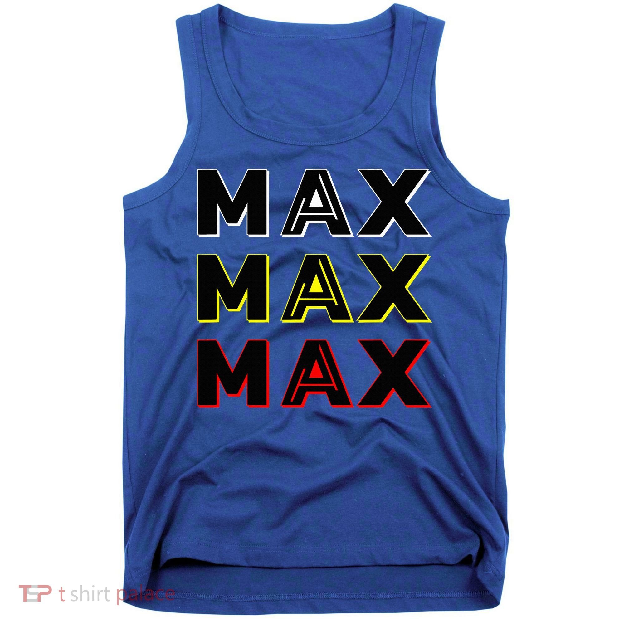 Max Max Formula Racing Driver Fan Team Box Box Box Tank Top