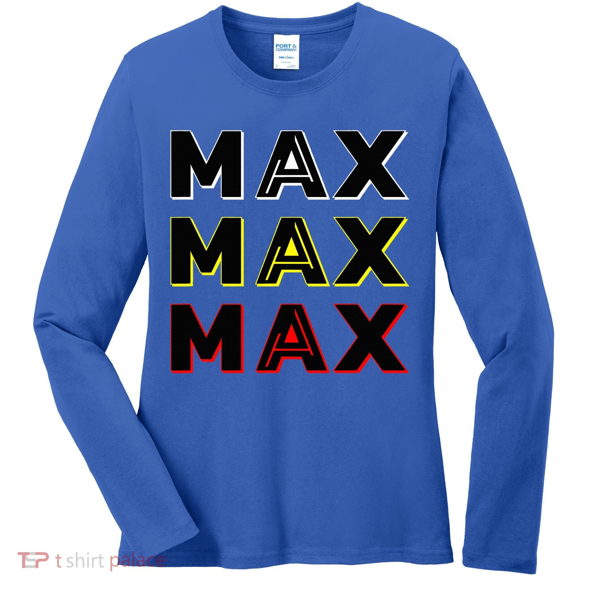 Max Max Formula Racing Driver Fan Team Box Box Box Women's Long Sleeve Shirt