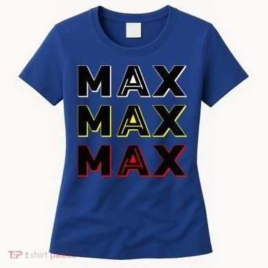 Max Max Formula Racing Driver Fan Team Box Box Box Women's T-Shirt