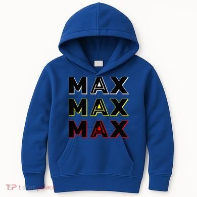 Max Max Formula Racing Driver Fan Team Box Box Box Kids Hoodie