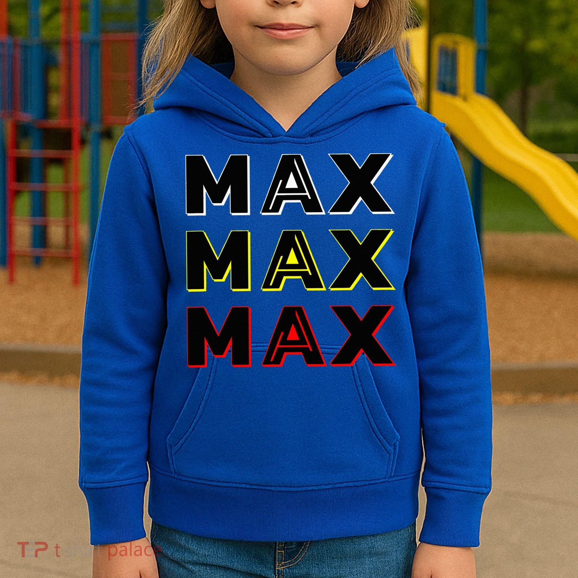 Max Max Formula Racing Driver Fan Team Box Box Box Kids Hoodie