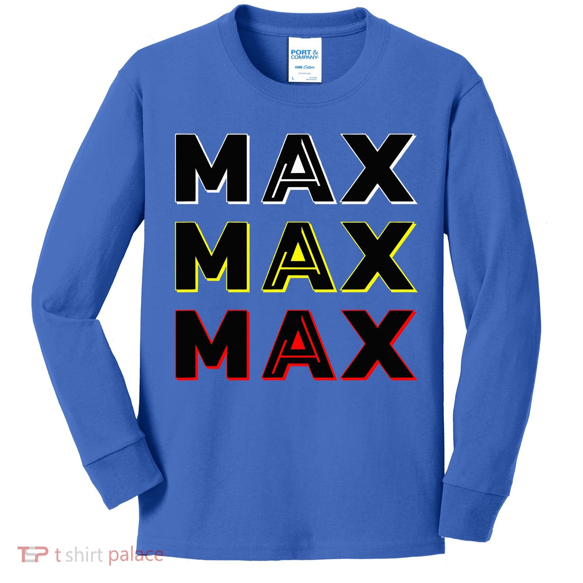 Max Max Formula Racing Driver Fan Team Box Box Box Kids Long Sleeve Shirt