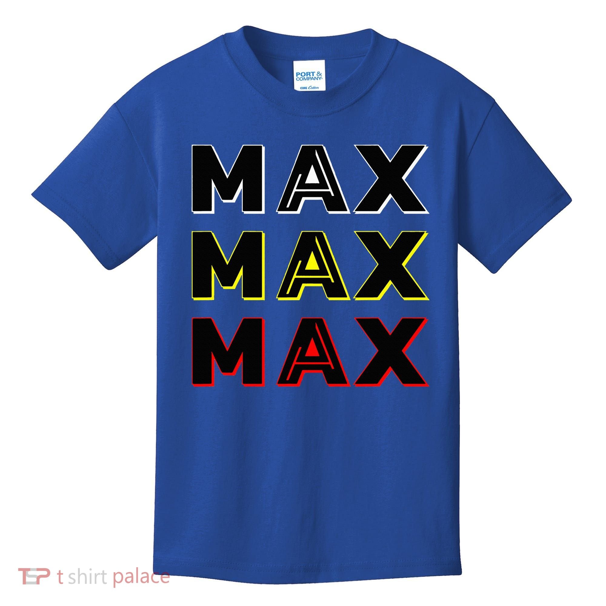 Max Max Formula Racing Driver Fan Team Box Box Box Kids T-Shirt