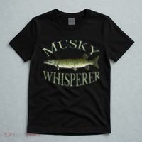 Musky Muskellunge Fish Illustration Art Fishing Angler Gear T-Shirt thumb 5