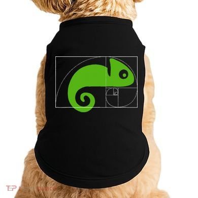 Math Mathematics Fibonacci Sequence Chameleon Golden Ratio Doggie Tank